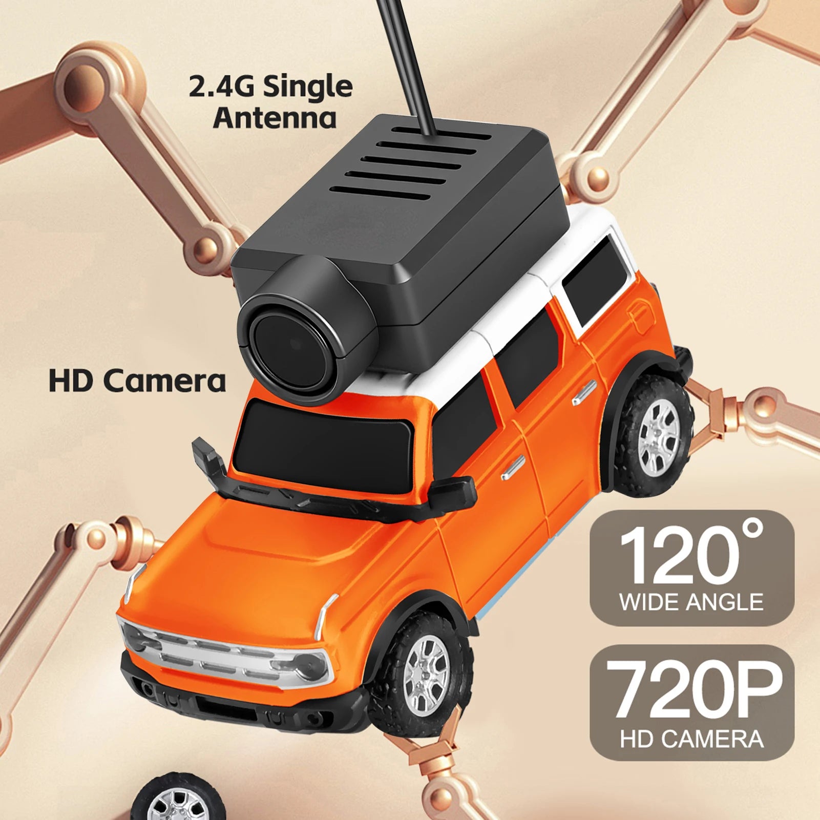 Mini RC Car with FPV Camera